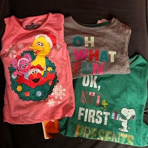 3 toddler Christmas shirt